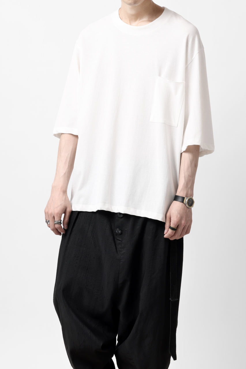 Load image into Gallery viewer, KLASICA WIDE BODY PAPER 3/4 SLEEVE TEE / DRY TWILL JERSEY (ECRU)