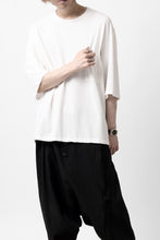 Load image into Gallery viewer, KLASICA WIDE BODY PAPER 3/4 SLEEVE TEE / DRY TWILL JERSEY (ECRU)