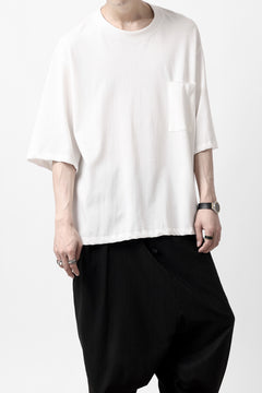 Load image into Gallery viewer, KLASICA WIDE BODY PAPER 3/4 SLEEVE TEE / DRY TWILL JERSEY (ECRU)