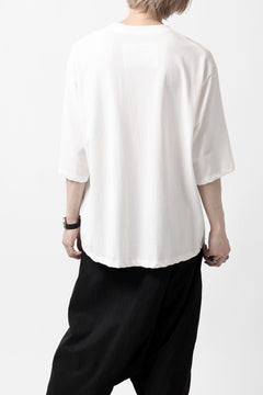 Load image into Gallery viewer, KLASICA WIDE BODY PAPER 3/4 SLEEVE TEE / DRY TWILL JERSEY (ECRU)