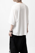 Load image into Gallery viewer, KLASICA WIDE BODY PAPER 3/4 SLEEVE TEE / DRY TWILL JERSEY (ECRU)