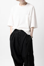 Load image into Gallery viewer, KLASICA WIDE BODY PAPER 3/4 SLEEVE TEE / DRY TWILL JERSEY (ECRU)
