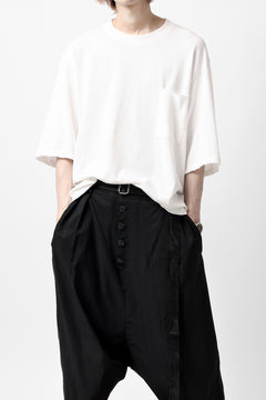 Load image into Gallery viewer, KLASICA WIDE BODY PAPER 3/4 SLEEVE TEE / DRY TWILL JERSEY (ECRU)