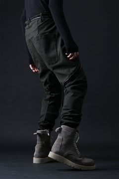 画像をギャラリービューアに読み込む, masnada ICONIC ZIP PANTS / STRETCH REPURPOSED COTTON (LEGION)