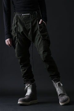 画像をギャラリービューアに読み込む, masnada ICONIC ZIP PANTS / STRETCH REPURPOSED COTTON (LEGION)