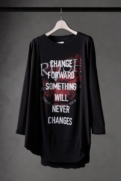 画像をギャラリービューアに読み込む, CHANGES VINTAGE REMAKE MULTI PANEL THREE-QUARTER SLEEVE TEE (MULTI #A)