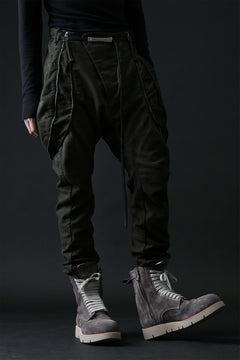 画像をギャラリービューアに読み込む, masnada ICONIC ZIP PANTS / STRETCH REPURPOSED COTTON (LEGION)