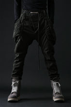 画像をギャラリービューアに読み込む, masnada ICONIC ZIP PANTS / STRETCH REPURPOSED COTTON (LEGION)