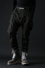 画像をギャラリービューアに読み込む, masnada ICONIC ZIP PANTS / STRETCH REPURPOSED COTTON (LEGION)