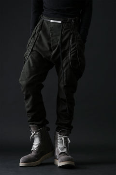 画像をギャラリービューアに読み込む, masnada ICONIC ZIP PANTS / STRETCH REPURPOSED COTTON (LEGION)