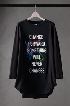 画像をギャラリービューアに読み込む, CHANGES VINTAGE REMAKE MULTI PANEL THREE-QUARTER SLEEVE TEE (MULTI #B)