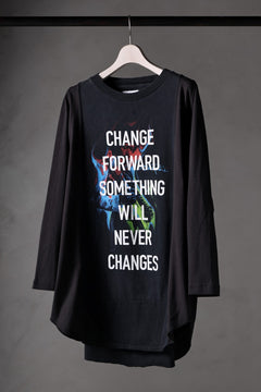 画像をギャラリービューアに読み込む, CHANGES VINTAGE REMAKE MULTI PANEL THREE-QUARTER SLEEVE TEE (MULTI #B)