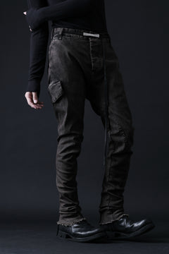 画像をギャラリービューアに読み込む, masnada SLIM JEANS / REPURPOSED STRETCH (TARNISHED DUST)