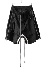 画像をギャラリービューアに読み込む, A.F ARTEFACT -INLINE- SIDE FASTNER SHORTS (BLACK)