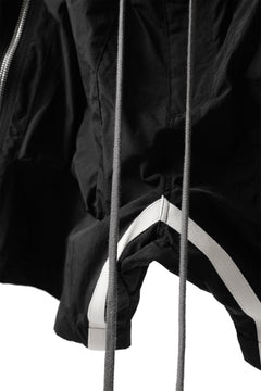 画像をギャラリービューアに読み込む, A.F ARTEFACT -INLINE- SIDE FASTNER SHORTS (BLACK)