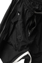 画像をギャラリービューアに読み込む, A.F ARTEFACT -INLINE- SIDE FASTNER SHORTS (BLACK)