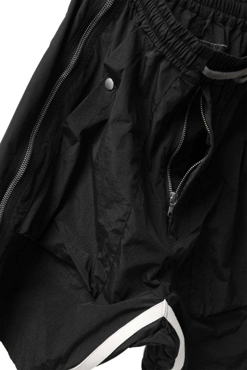 画像をギャラリービューアに読み込む, A.F ARTEFACT -INLINE- SIDE FASTNER SHORTS (BLACK)