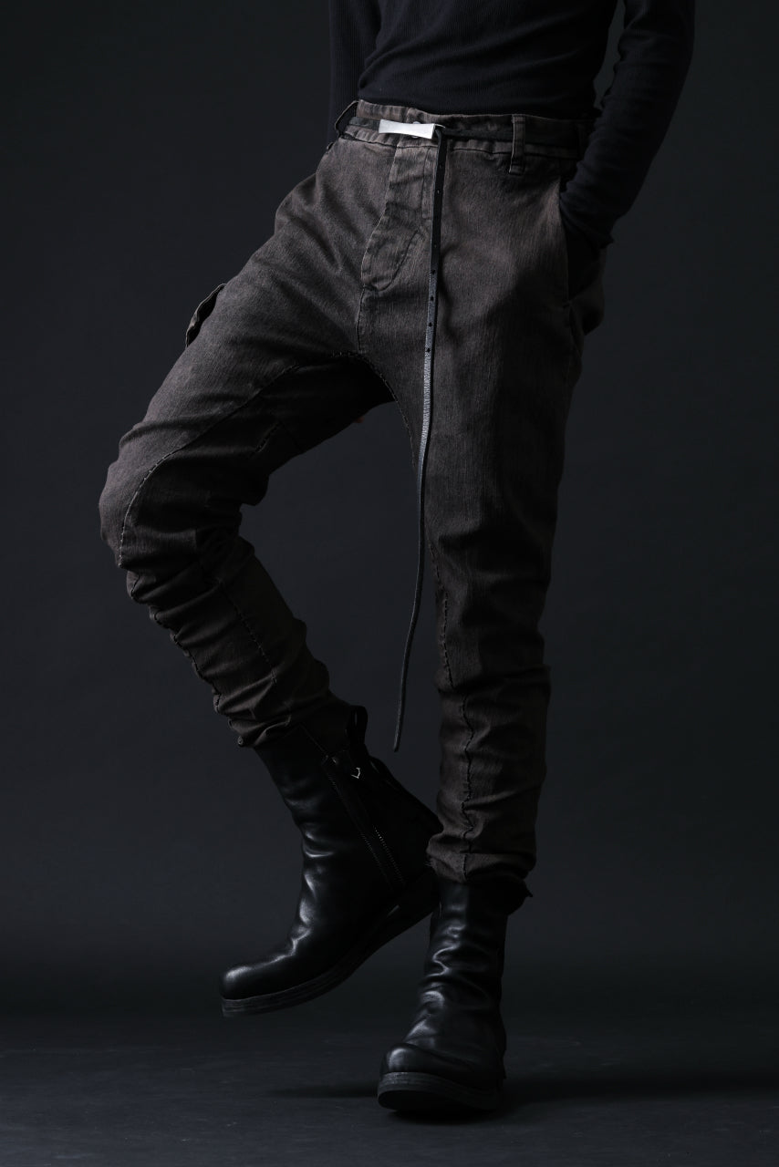 画像をギャラリービューアに読み込む, masnada SLIM JEANS / REPURPOSED STRETCH (TARNISHED DUST)