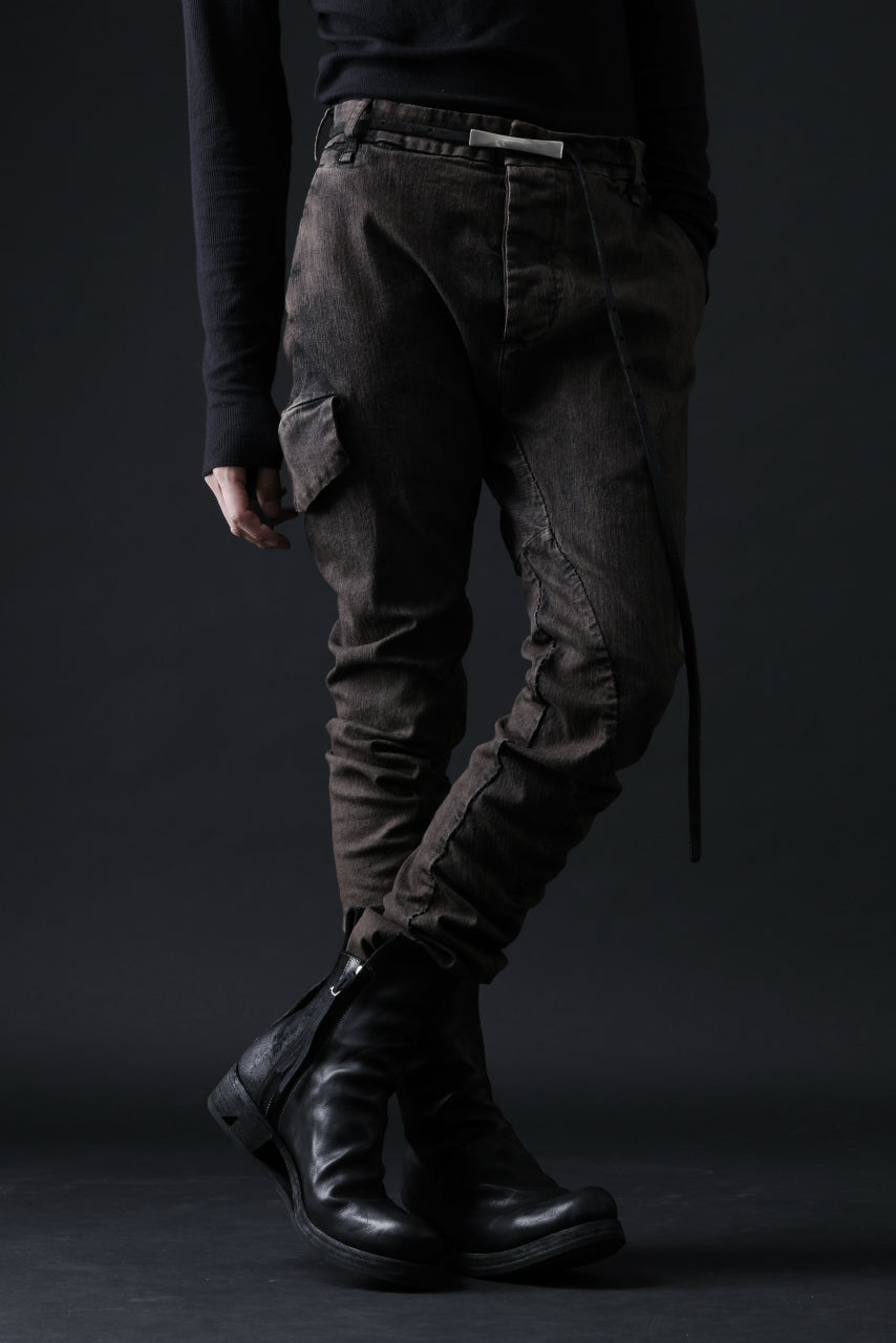 画像をギャラリービューアに読み込む, masnada SLIM JEANS / REPURPOSED STRETCH (TARNISHED DUST)