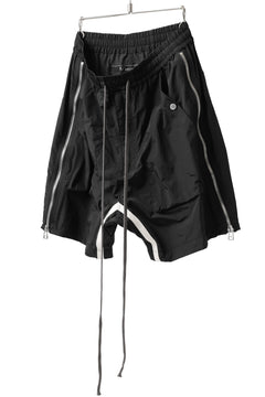 画像をギャラリービューアに読み込む, A.F ARTEFACT -INLINE- SIDE FASTNER SHORTS (BLACK)