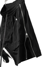 画像をギャラリービューアに読み込む, A.F ARTEFACT -INLINE- SIDE FASTNER SHORTS (BLACK)