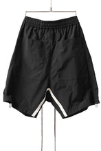 画像をギャラリービューアに読み込む, A.F ARTEFACT -INLINE- SIDE FASTNER SHORTS (BLACK)
