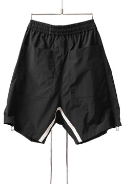 画像をギャラリービューアに読み込む, A.F ARTEFACT -INLINE- SIDE FASTNER SHORTS (BLACK)