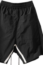 画像をギャラリービューアに読み込む, A.F ARTEFACT -INLINE- SIDE FASTNER SHORTS (BLACK)