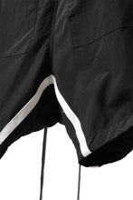 画像をギャラリービューアに読み込む, A.F ARTEFACT -INLINE- SIDE FASTNER SHORTS (BLACK)