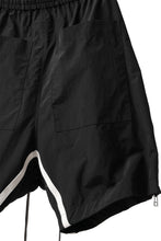画像をギャラリービューアに読み込む, A.F ARTEFACT -INLINE- SIDE FASTNER SHORTS (BLACK)