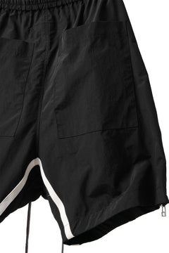 画像をギャラリービューアに読み込む, A.F ARTEFACT -INLINE- SIDE FASTNER SHORTS (BLACK)