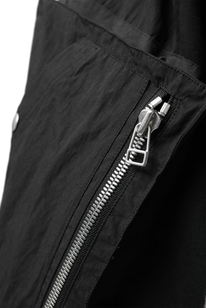 画像をギャラリービューアに読み込む, A.F ARTEFACT RECTANGLE BOX SARROUEL CARGO SHORTS (BLACK)