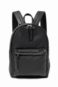 Load image into Gallery viewer, ISAMU KATAYAMA BACKLASH DRAWSTRING BACKPACK / MONOCHROME LUXURY STEER (BLACK)