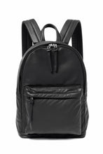 Load image into Gallery viewer, ISAMU KATAYAMA BACKLASH DRAWSTRING BACKPACK / MONOCHROME LUXURY STEER (BLACK)