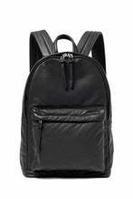 Load image into Gallery viewer, ISAMU KATAYAMA BACKLASH DRAWSTRING BACKPACK / MONOCHROME LUXURY STEER (BLACK)