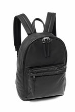 Load image into Gallery viewer, ISAMU KATAYAMA BACKLASH DRAWSTRING BACKPACK / MONOCHROME LUXURY STEER (BLACK)