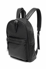 Load image into Gallery viewer, ISAMU KATAYAMA BACKLASH DRAWSTRING BACKPACK / MONOCHROME LUXURY STEER (BLACK)