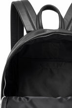 Load image into Gallery viewer, ISAMU KATAYAMA BACKLASH DRAWSTRING BACKPACK / MONOCHROME LUXURY STEER (BLACK)