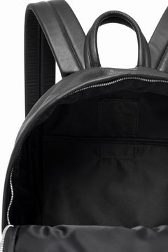 Load image into Gallery viewer, ISAMU KATAYAMA BACKLASH DRAWSTRING BACKPACK / MONOCHROME LUXURY STEER (BLACK)
