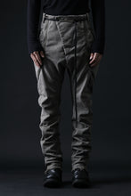 画像をギャラリービューアに読み込む, masnada ICONIC ZIP PANTS / STRETCH REPURPOSED COTTON (DUST)