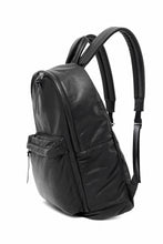 Load image into Gallery viewer, ISAMU KATAYAMA BACKLASH DRAWSTRING BACKPACK / MONOCHROME LUXURY STEER (BLACK)