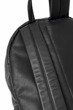 Load image into Gallery viewer, ISAMU KATAYAMA BACKLASH DRAWSTRING BACKPACK / MONOCHROME LUXURY STEER (BLACK)