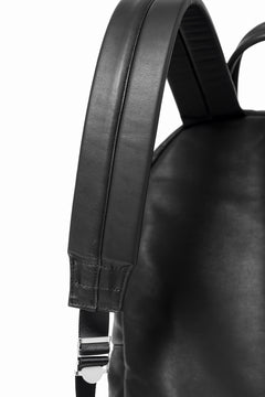 Load image into Gallery viewer, ISAMU KATAYAMA BACKLASH DRAWSTRING BACKPACK / MONOCHROME LUXURY STEER (BLACK)