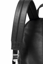 Load image into Gallery viewer, ISAMU KATAYAMA BACKLASH DRAWSTRING BACKPACK / MONOCHROME LUXURY STEER (BLACK)