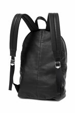 Load image into Gallery viewer, ISAMU KATAYAMA BACKLASH DRAWSTRING BACKPACK / MONOCHROME LUXURY STEER (BLACK)