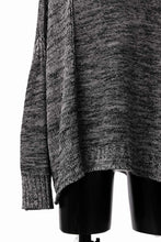 画像をギャラリービューアに読み込む, KLASICA ATTACHED LOOSE KNIT PULLOVER / ORG MIX 6PLY FOR 5G LICO (MIX)