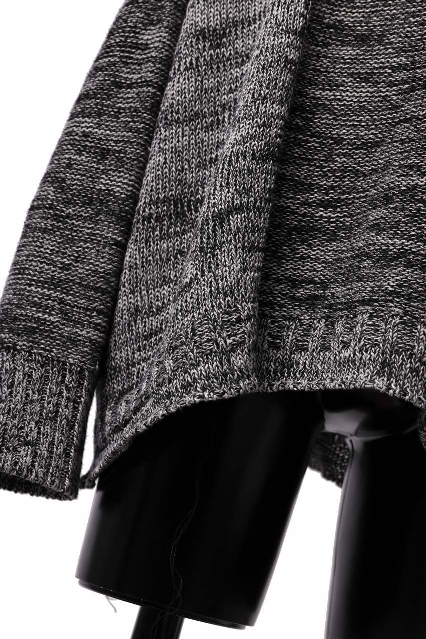 画像をギャラリービューアに読み込む, KLASICA ATTACHED LOOSE KNIT PULLOVER / ORG MIX 6PLY FOR 5G LICO (MIX)