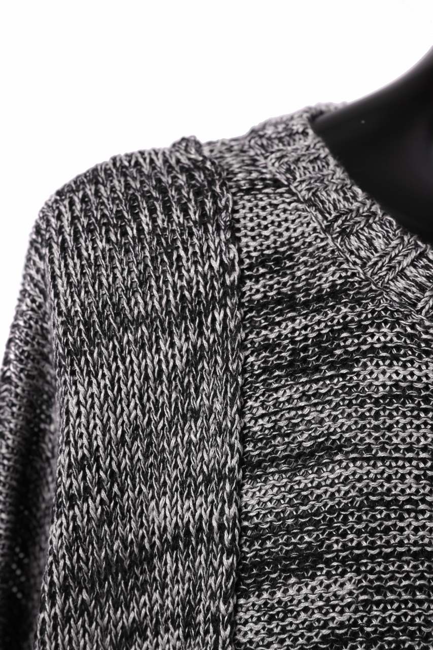 画像をギャラリービューアに読み込む, KLASICA ATTACHED LOOSE KNIT PULLOVER / ORG MIX 6PLY FOR 5G LICO (MIX)