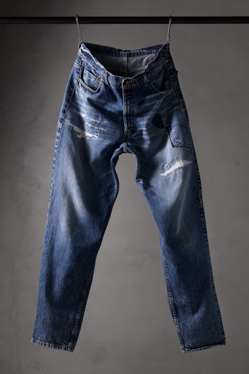 画像をギャラリービューアに読み込む, CHANGES RE50X VINTAGE LEVI’S-REMAKE DENIM PANTS (INDIGO #A)
