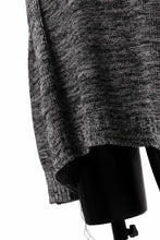 画像をギャラリービューアに読み込む, KLASICA ATTACHED LOOSE KNIT PULLOVER / ORG MIX 6PLY FOR 5G LICO (MIX)